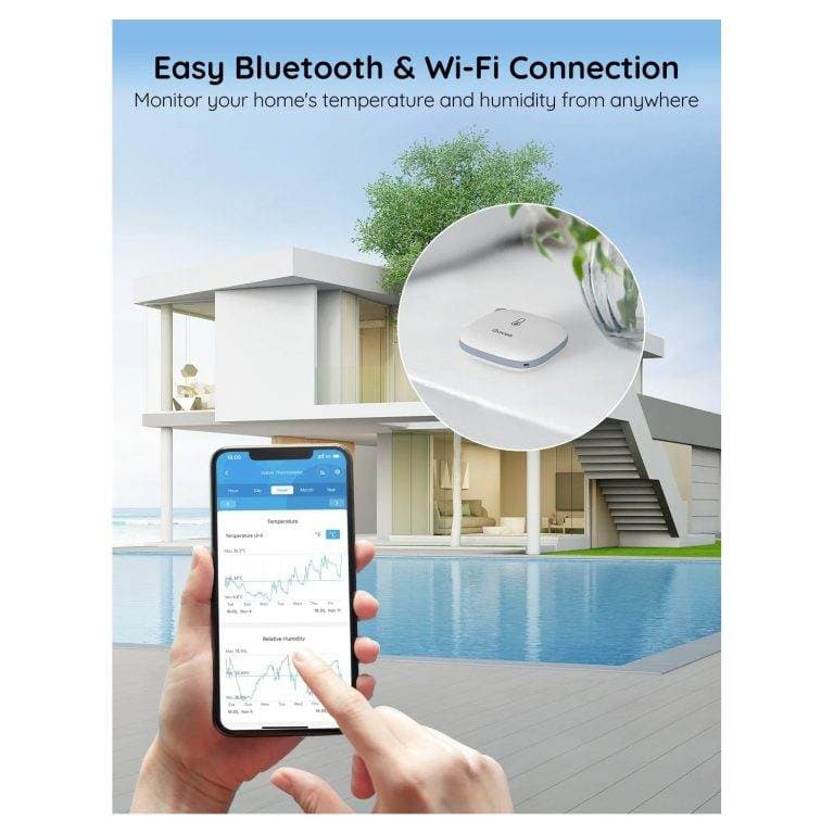 دماسنج و رطوبت‌سنج Govee Wi-Fi Thermo-Hygrometer H5179 — تصویر ۴