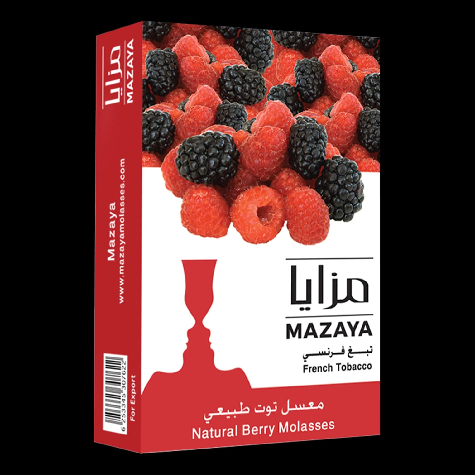 تنباکو قلیان مزایا بری Mazaya Berry molasses hookah tobacco — تصویر ۲