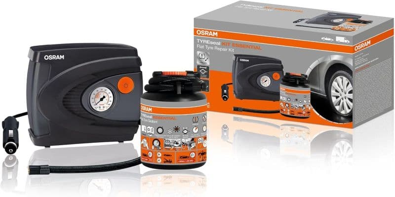 کیت درزگیر و پمپ باد تایر OSRAM ESSENTIAL — تصویر ۷