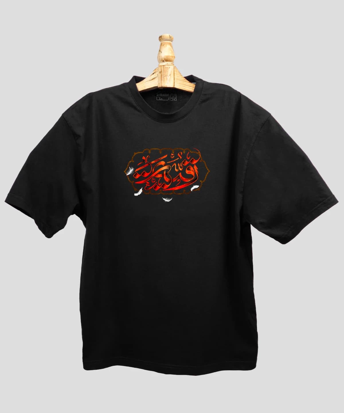 تیشرت لش مردانه و زنانه مذهبی طرح یا رقیه (س) کد 479 — تصویر ۲