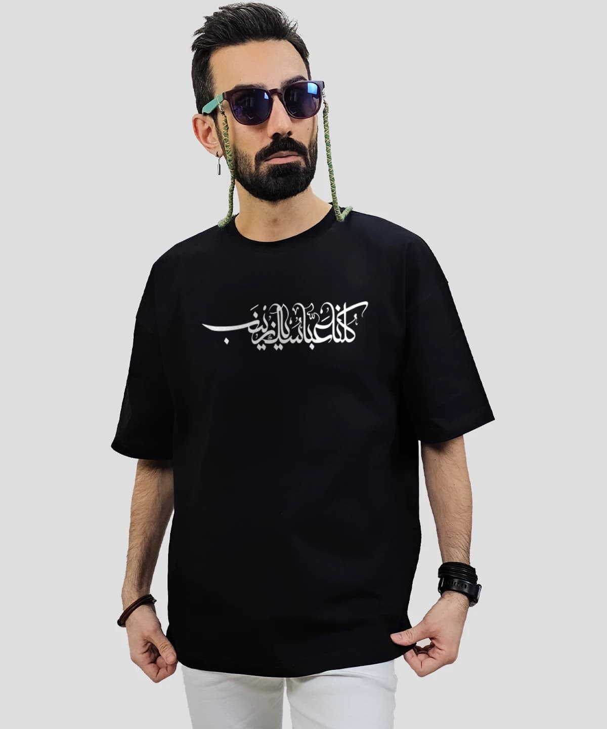 تیشرت لش مردانه و زنانه مذهبی طرح یا رقیه (س) کد 479