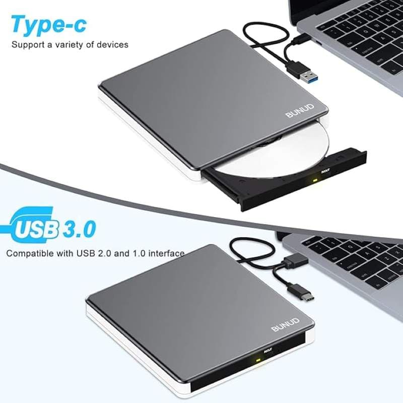 درایو دی‌وی‌دی اکسترنال، USB 3.0 و Type-C — تصویر ۵