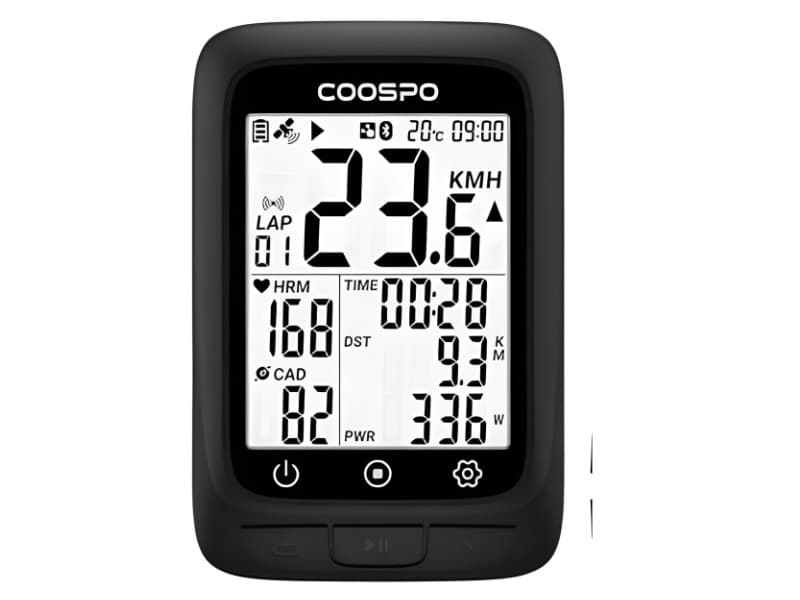 کامپیوتر دوچرخه COOSPO BC107 | GPS ضدآب — تصویر ۴