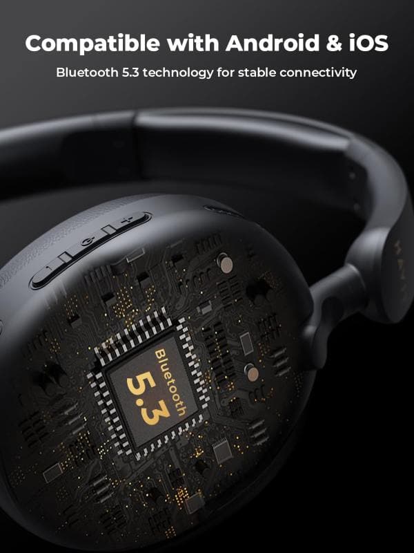 هدفون بی‌سیم Havit مدل H655BT با قابلیت حذف نویز فعال — تصویر ۴