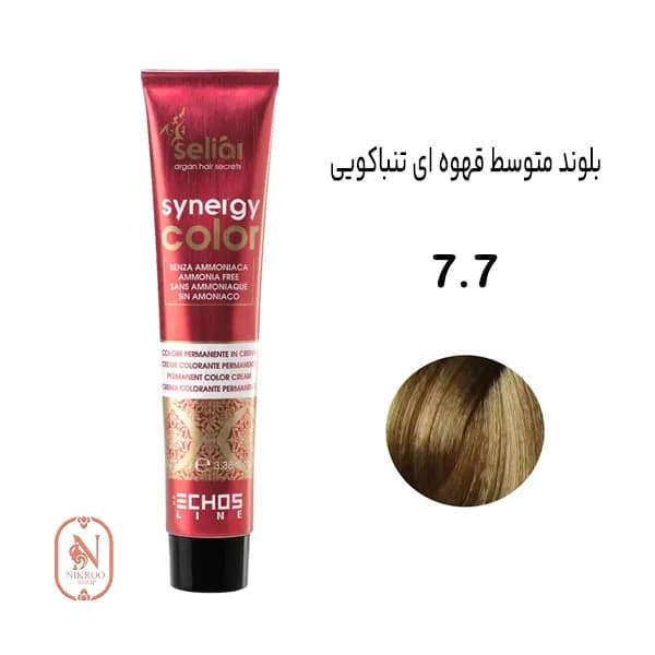 رنگ مو بدون آمونیاک ECHOSLINE 7/7