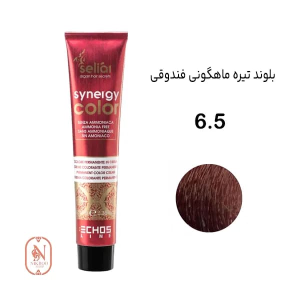 رنگ مو بدون آمونیاک ECHOSLINE 6/5