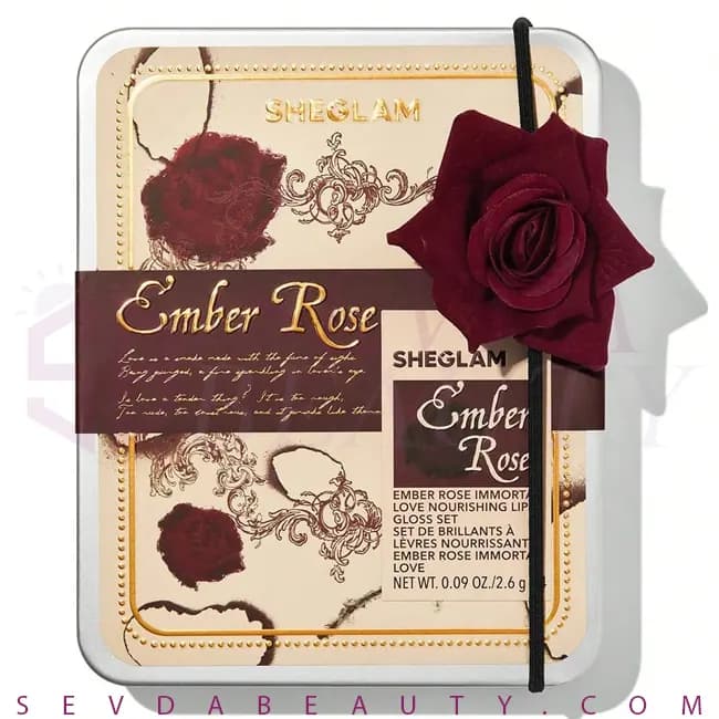 پک رژلب مایع EMBER ROSE شیگلم 4 عددی