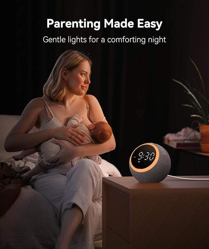 دستگاه نویز سفید Dreamegg مدل SM01 خاکستری — تصویر ۴