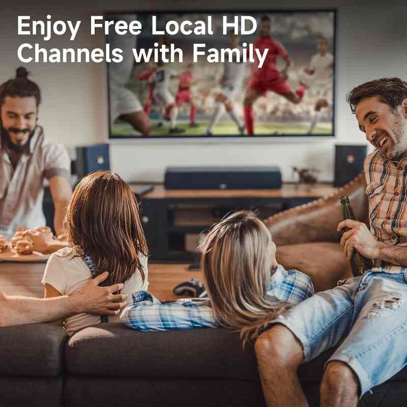 آنتن دیجیتال تقویت‌شده‌ی دودوداک ۲۰۲۳ برای تلویزیون هوشمند داخلی — تصویر ۲
