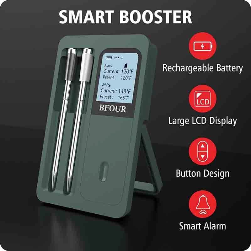دماسنج گوشت بیسیم برند BFOUR BF-40 — تصویر ۶
