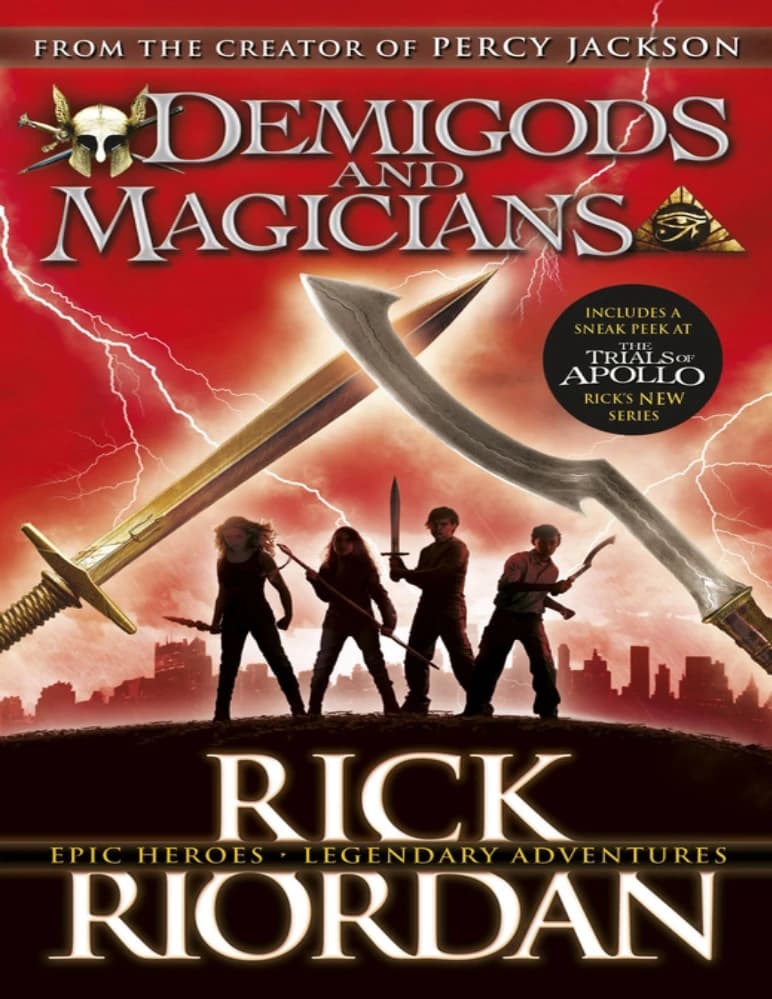 کتاب دمی خدایان و جادوگران (Demigods Magicians) نسخه انگلیسی PDF | ریک ریوردن