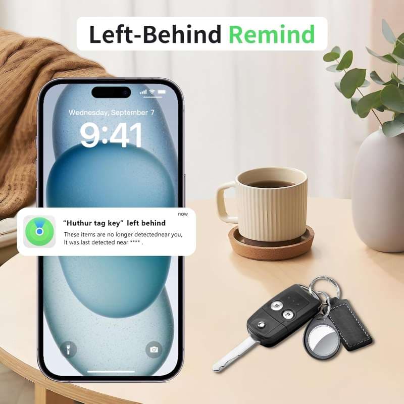 کلیدیاب ایر تگ QCOQ ,4 عددی اپلیکیشن Find My اپل — تصویر ۵