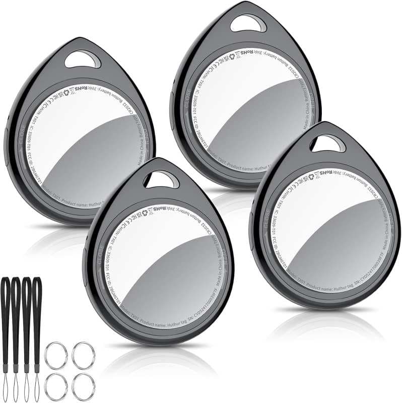 کلیدیاب ایر تگ QCOQ ,4 عددی اپلیکیشن Find My اپل