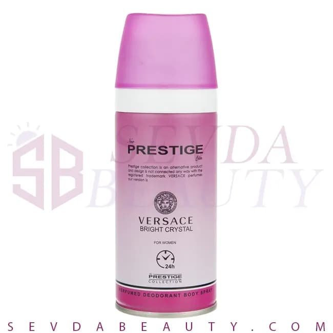 اسپری بدن زنانه Versace Bright Crystal پرستیژ 150 میل