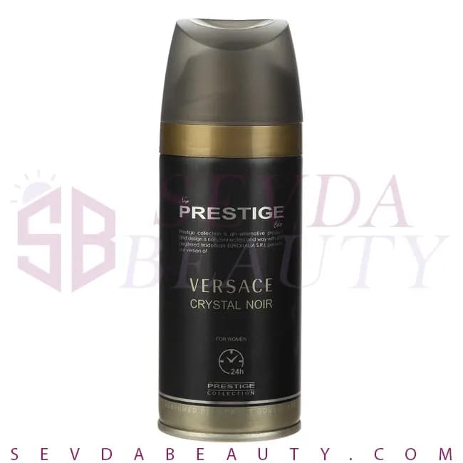 اسپری بدن زنانه Versace Crystal Noir پرستیژ 150 میل