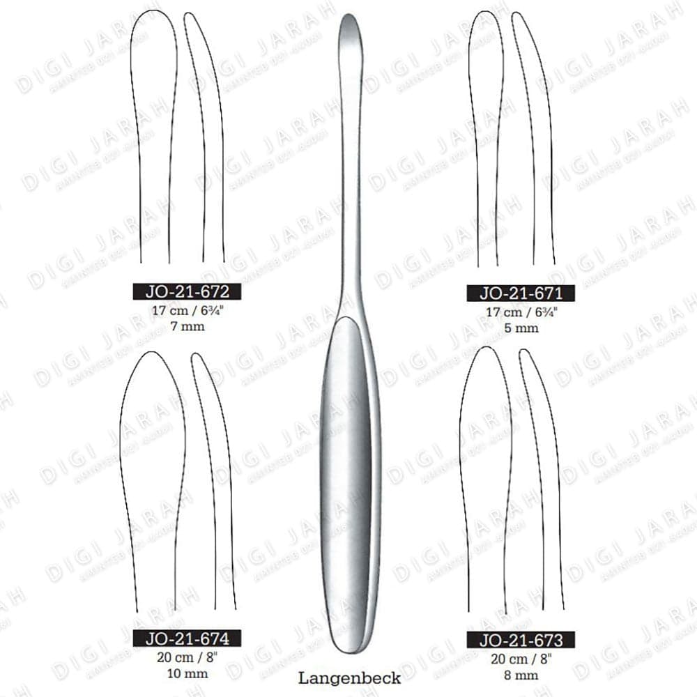 پریوست الویتور لانگینبک JO-21-671 surgicon 5mm