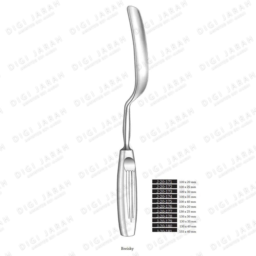 والو برسکی واژینال J-20-179 surgicon 35*130