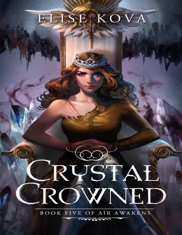 کتاب تاج کریستالی (Crystal Crowned) نسخه انگلیسی PDF | الیس کووا