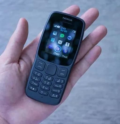 NOKIA 106 FA مونتاژ ایران رنگ مشکی با 18 ماه گارانتی شرکتی — تصویر ۵