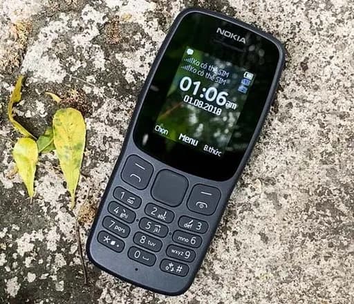 NOKIA 106 FA مونتاژ ایران رنگ مشکی با 18 ماه گارانتی شرکتی — تصویر ۴