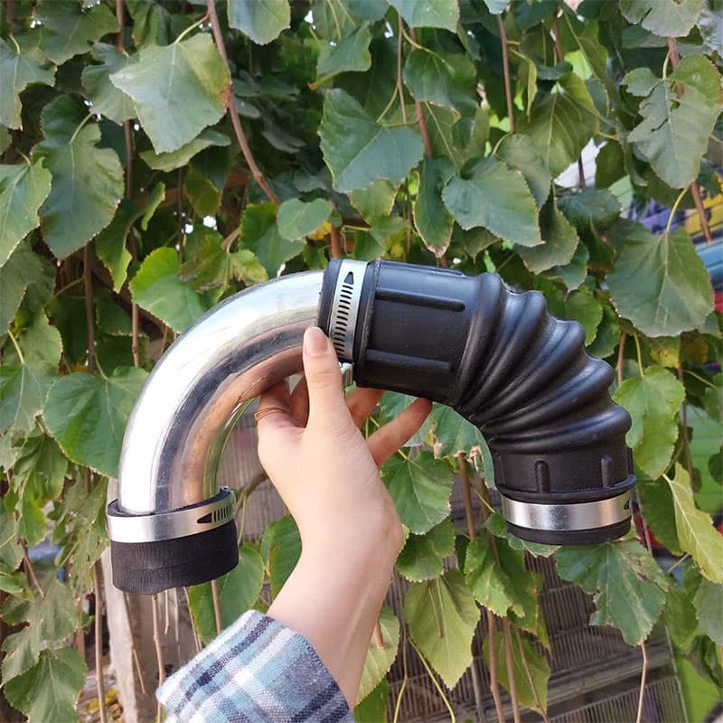 مکش هواکش (کیت مکش) آلمینیوم تیبا 2 کد 9810 — تصویر ۴