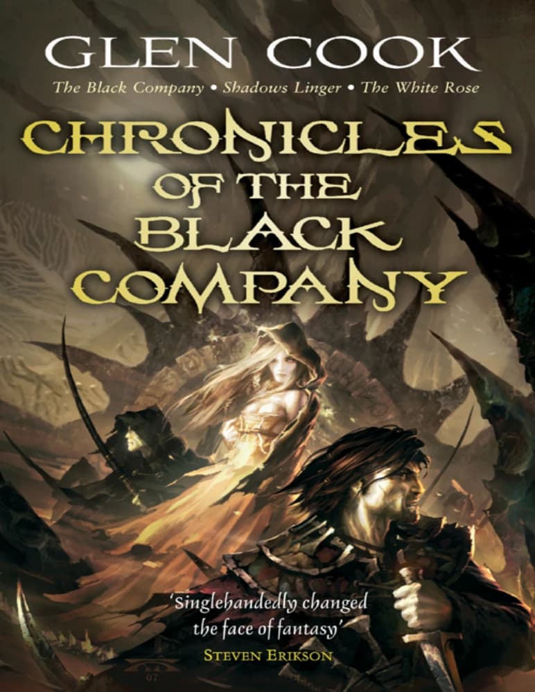 کتاب مجموعه وقایع گروه سیاه: 1 تا 3 (Chronicles of the Black Company) نسخه انگلیسی PDF | گلن کوک