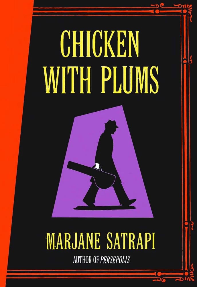 کتاب مرغ با آلو (Chicken with plums) نسخه انگلیسی PDF | مرجان ساتراپی