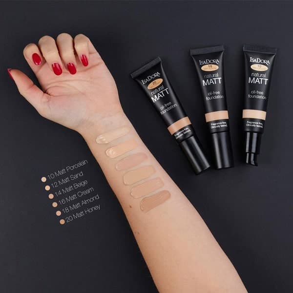 کرم پودر ایزادورا Natural Matt