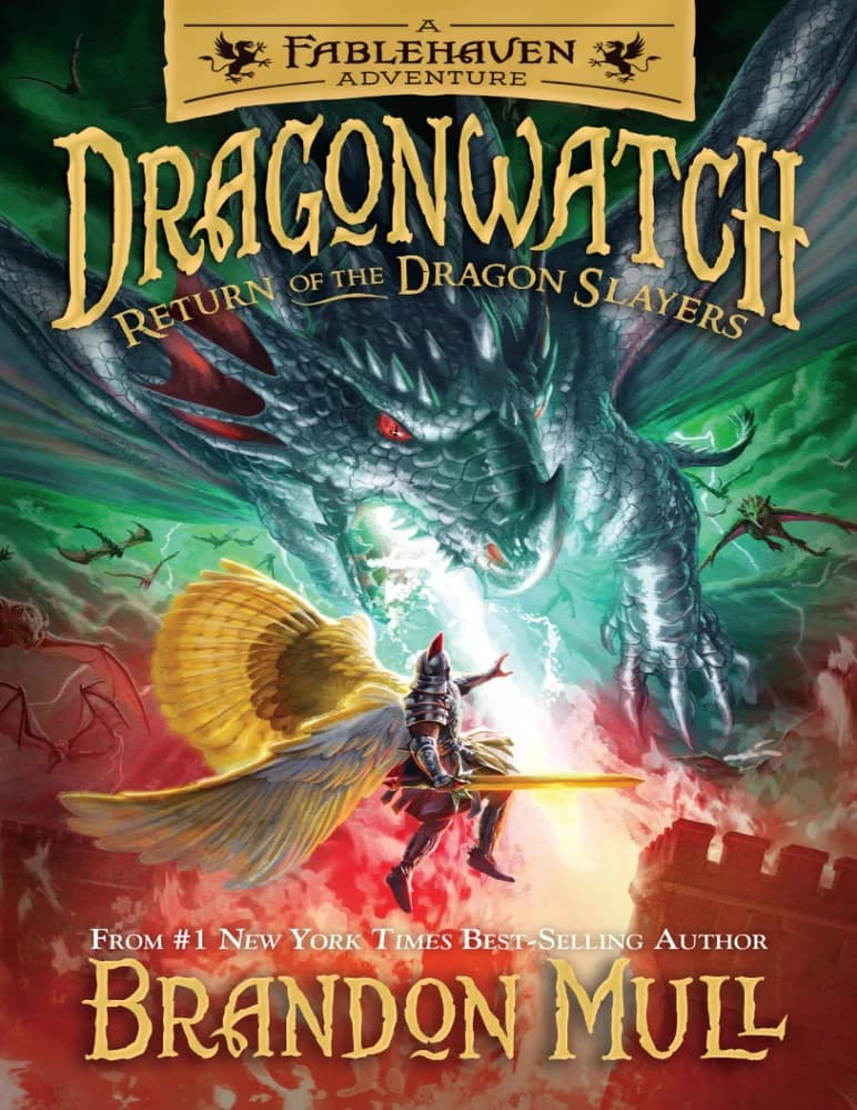 کتاب دراگون واچ ۵: بازگشت اژدها کش ها Return of the Dragon Slayers (Dragonwatch, Book 5)) نسخه انگلیسی PDF | براندون مال