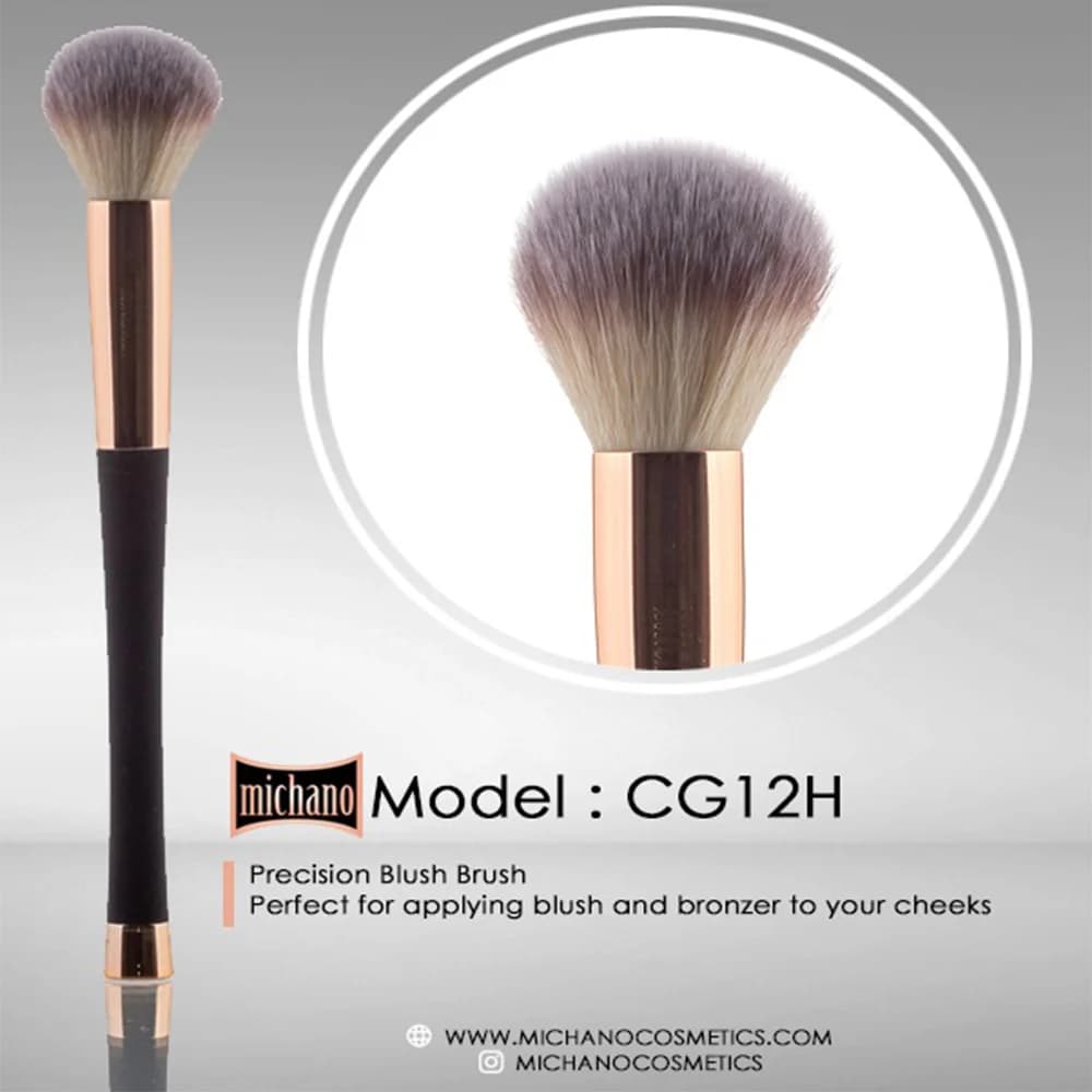 براش رژگونه و هایلایتر میچانو مدل highlighter brush – کد CG12H — تصویر ۳