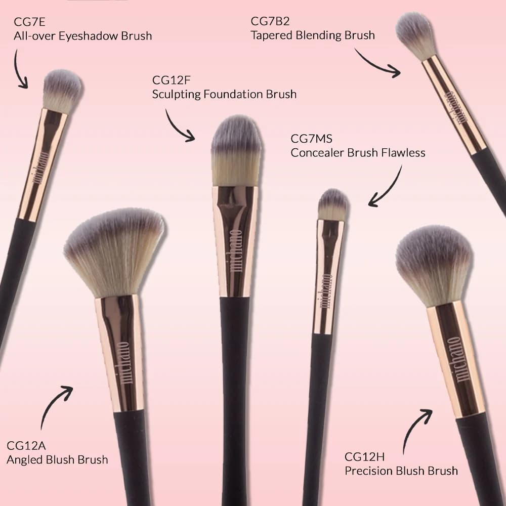 براش کانسیلر و کانتور میچانو مدل concealer brush – کد CG7F2 — تصویر ۶