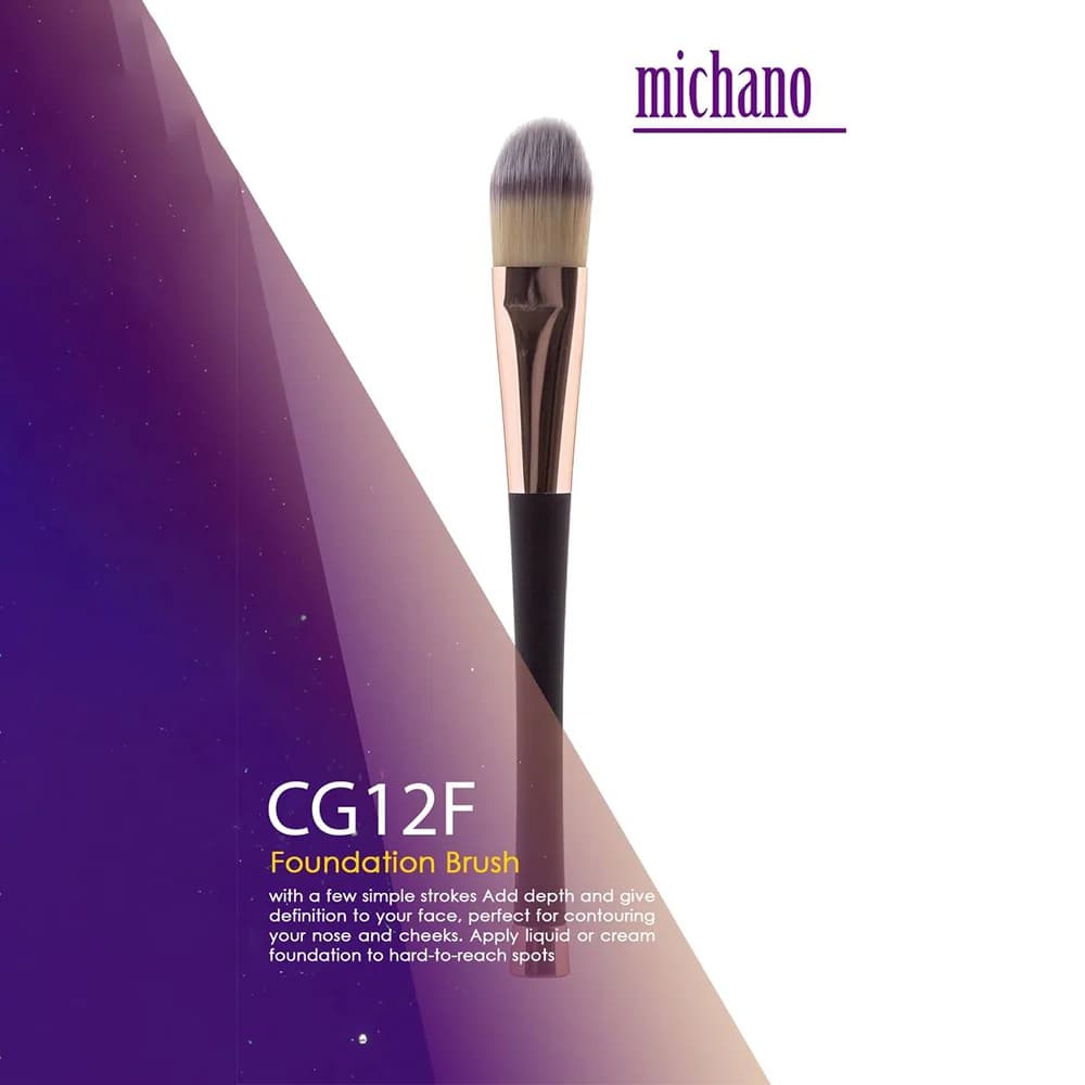 براش کرم پودر میچانو مدل foundation brush – کد CG12F — تصویر ۳