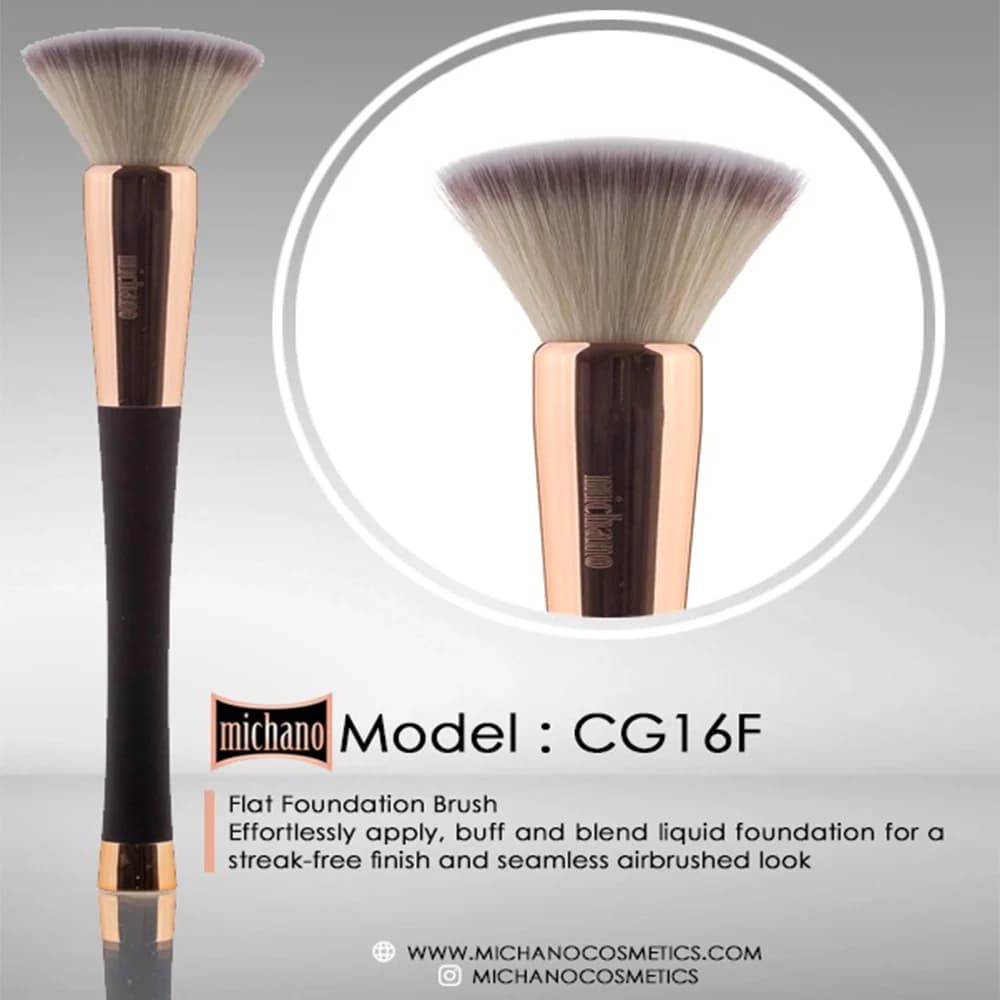 براش کرم پودر میچانو مدل buffing brush – کد CG16F — تصویر ۴