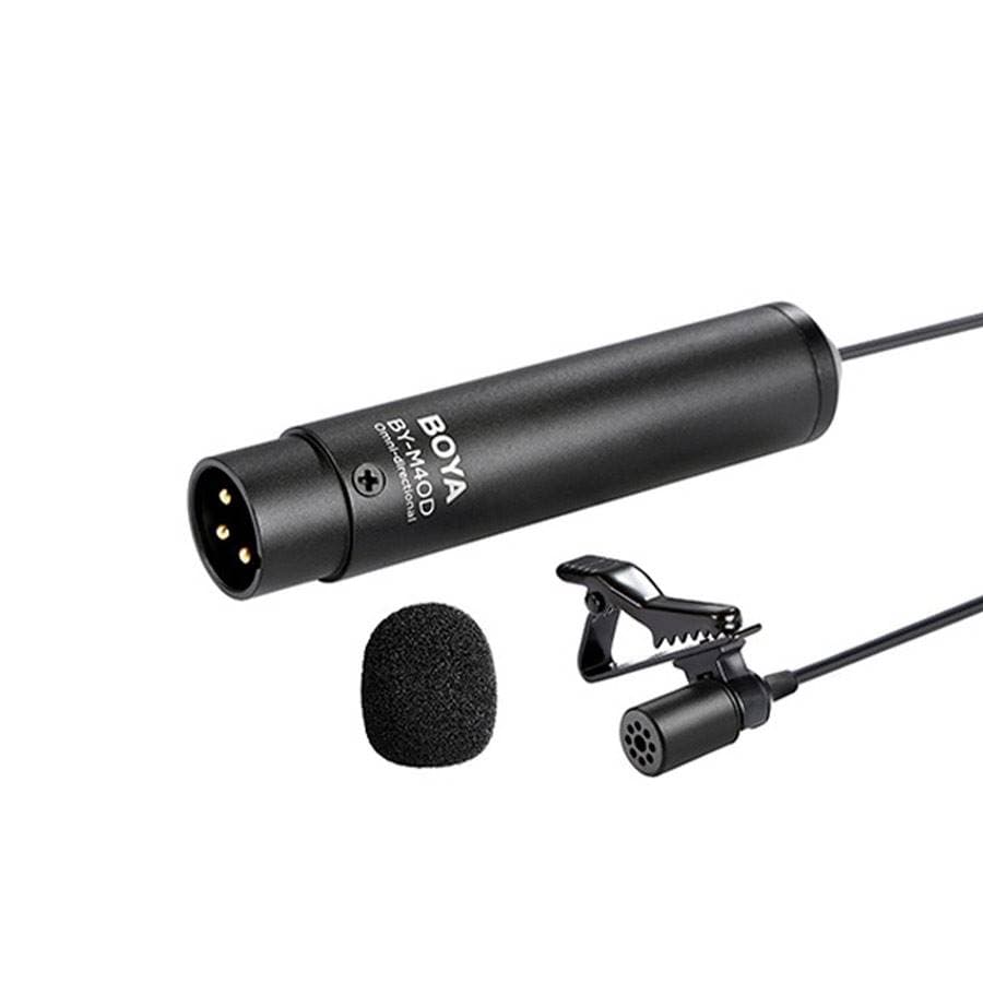 میکروفون یقه ای بویا BOYA Microphone BY-M4OD