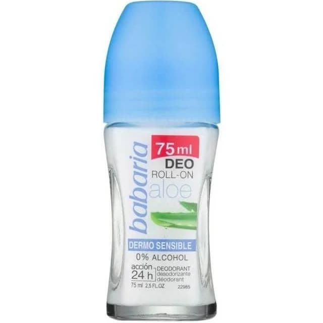 مام رول زنانه باباریا Aloe Vera Dermo Sensible حجم 75 میل