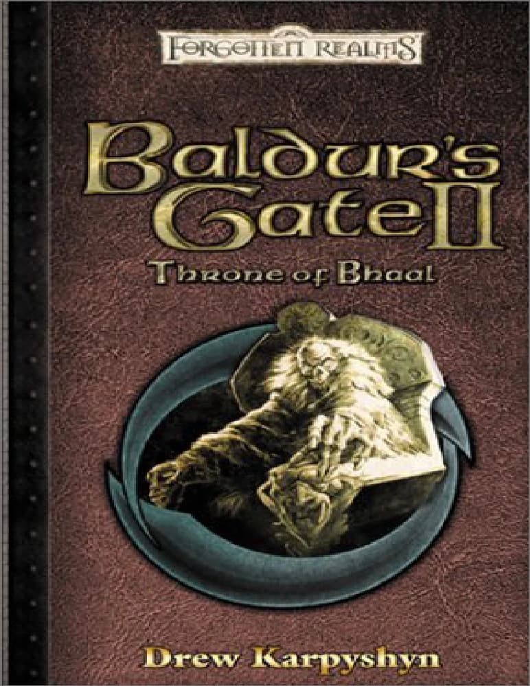 کتاب بالدورز گیت ۲: تخت بهاال (Baldurs Gate II: Throne of Bhaal) نسخه انگلیسی PDF | درو کارپیشین
