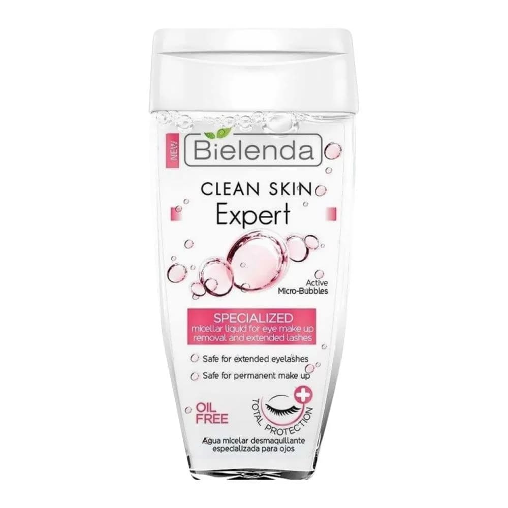 محلول پاک کننده چشم بی یلندا Bielenda Clean Skin Expert حجم ۱۵۰ میل