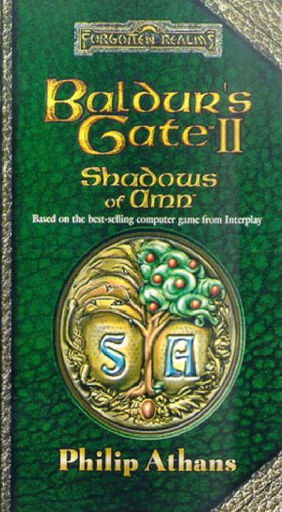 کتاب بالدورز گیت ۲: سایه های امن (Baldurs Gate II: Shadows of Amn) نسخه انگلیسی PDF | فیلیپ آتانس