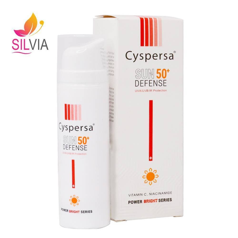 فلوئید ضد آفتاب و روشن کننده SPF50 سیسپرسا 50 میل