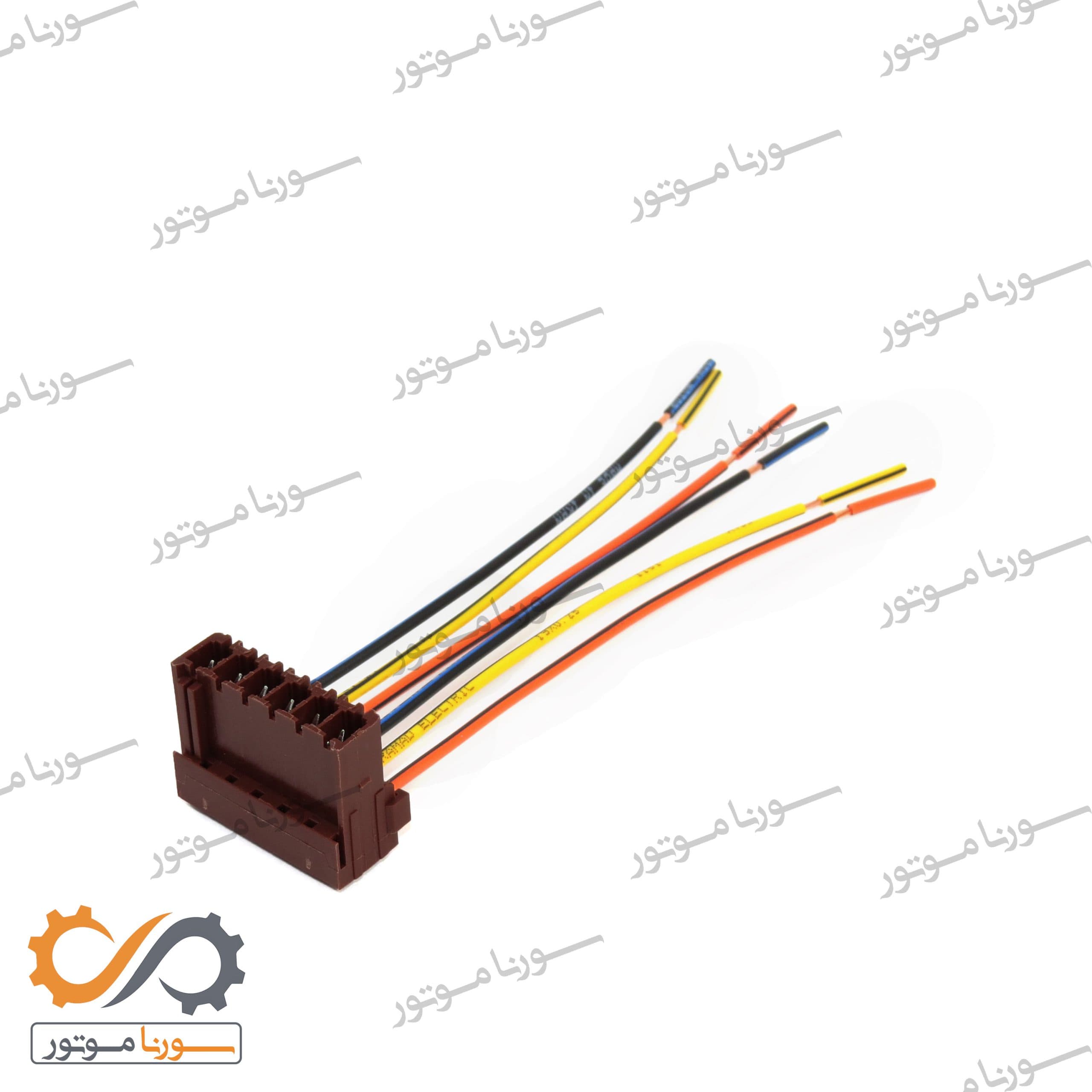 سوکت 6 فيش چراغ خطر عقب پژو 405 — تصویر ۴