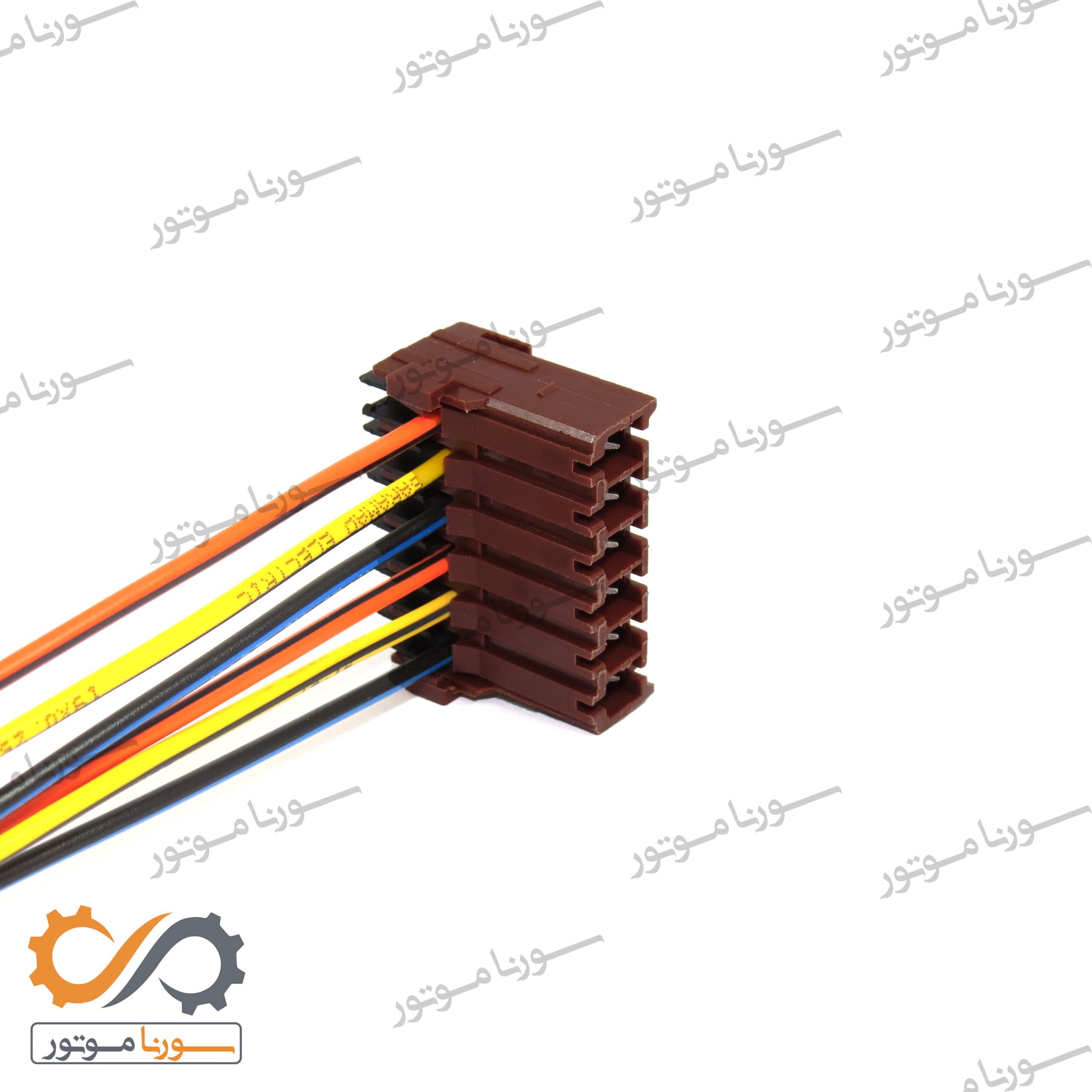 سوکت 6 فيش چراغ خطر عقب پژو 405 — تصویر ۳