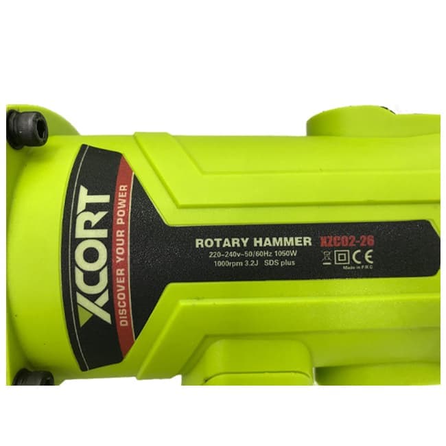 دریل بتن کن ایکس کورت سه نظام 1050 وات چهار شیار XCORT XZC02-26 — تصویر ۵