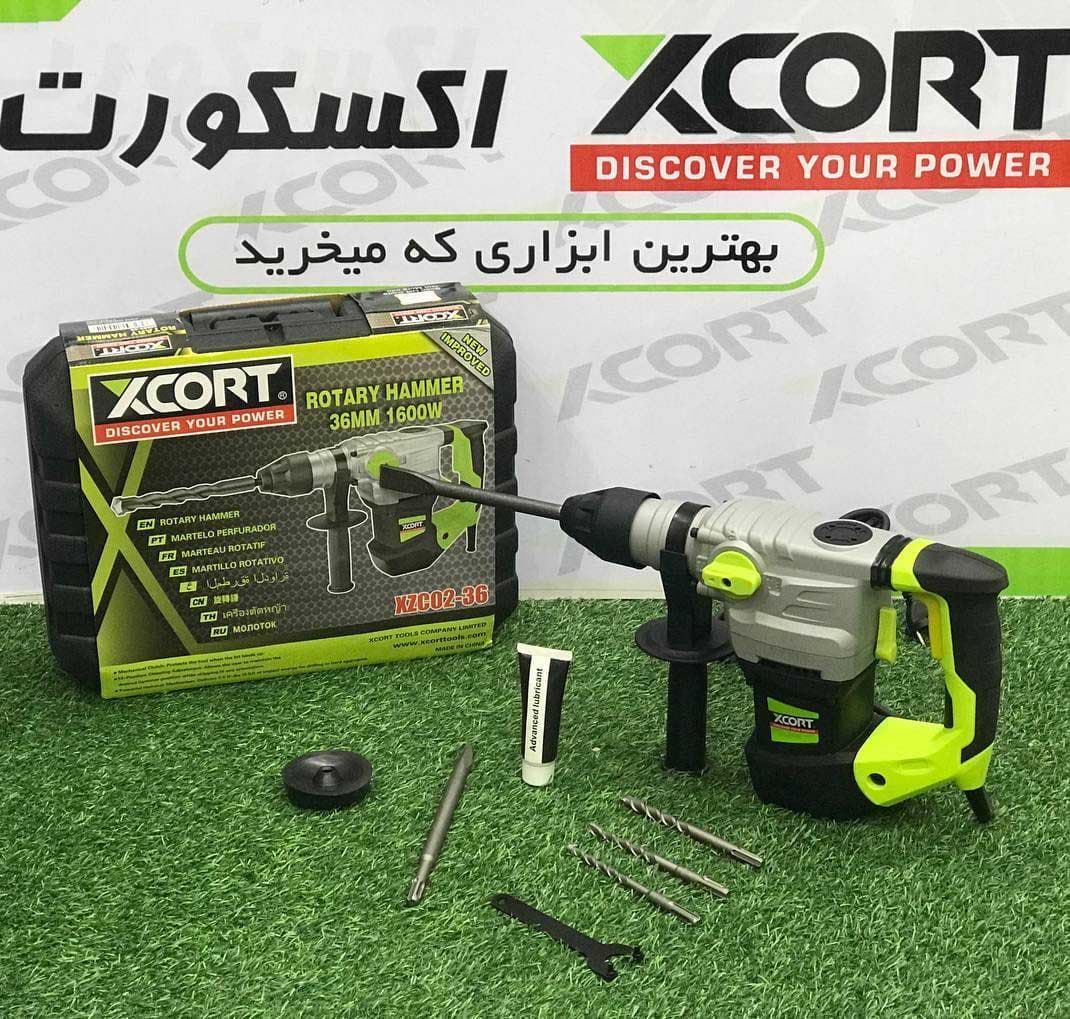 دریل بتن کن ایکس کورت سه نظام 1050 وات چهار شیار XCORT XZC02-26 — تصویر ۹