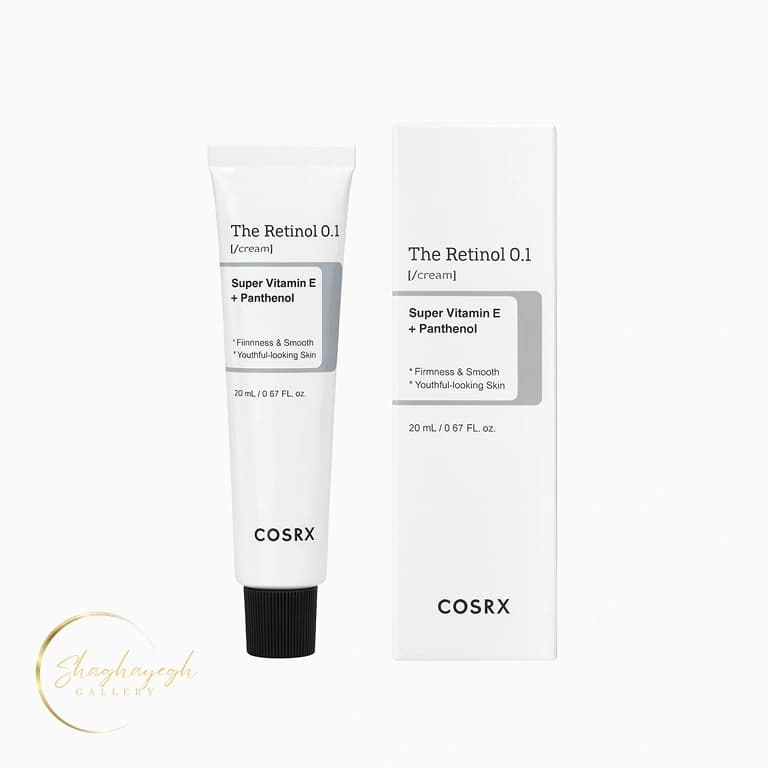 کرم ضدچروک و بازسازی‌کننده رتینول ۰.۱ درصد کوزارکس ۲۰ میل COSRX The Retinol 0.1 Cream