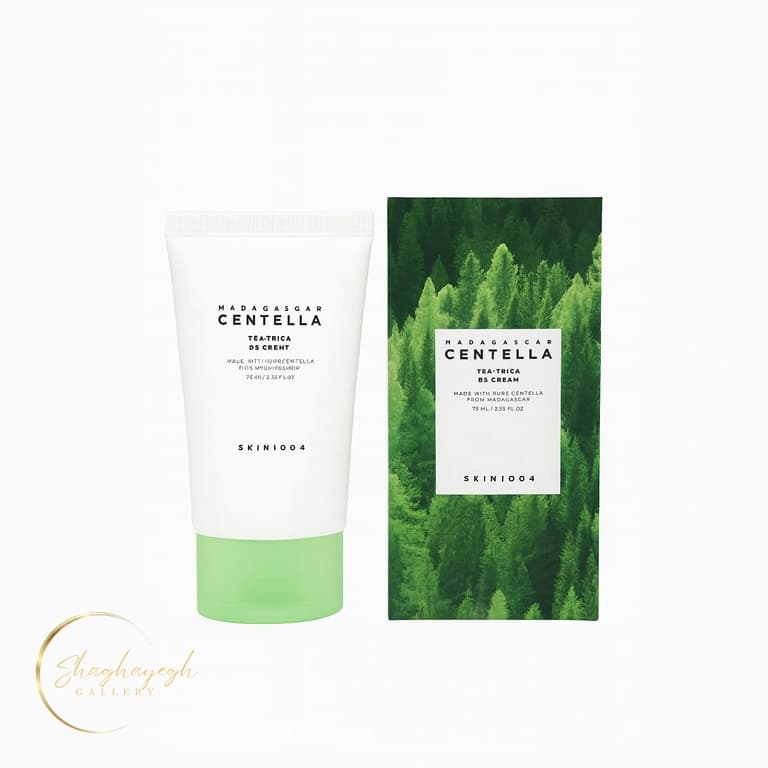 کرم تسکین‌دهنده پوست چرب سنتلا تی‌تریکا B5 اسکین 1004 ۷۵ میل SKIN1004 Centella Tea-Trica B5 Cream