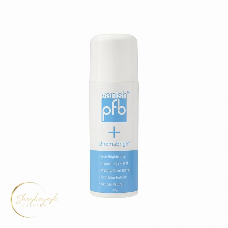 رول ضدجوش و روشنکننده ناحیه اصلاح ۹۳گرم PFB Vanish + Chromabright