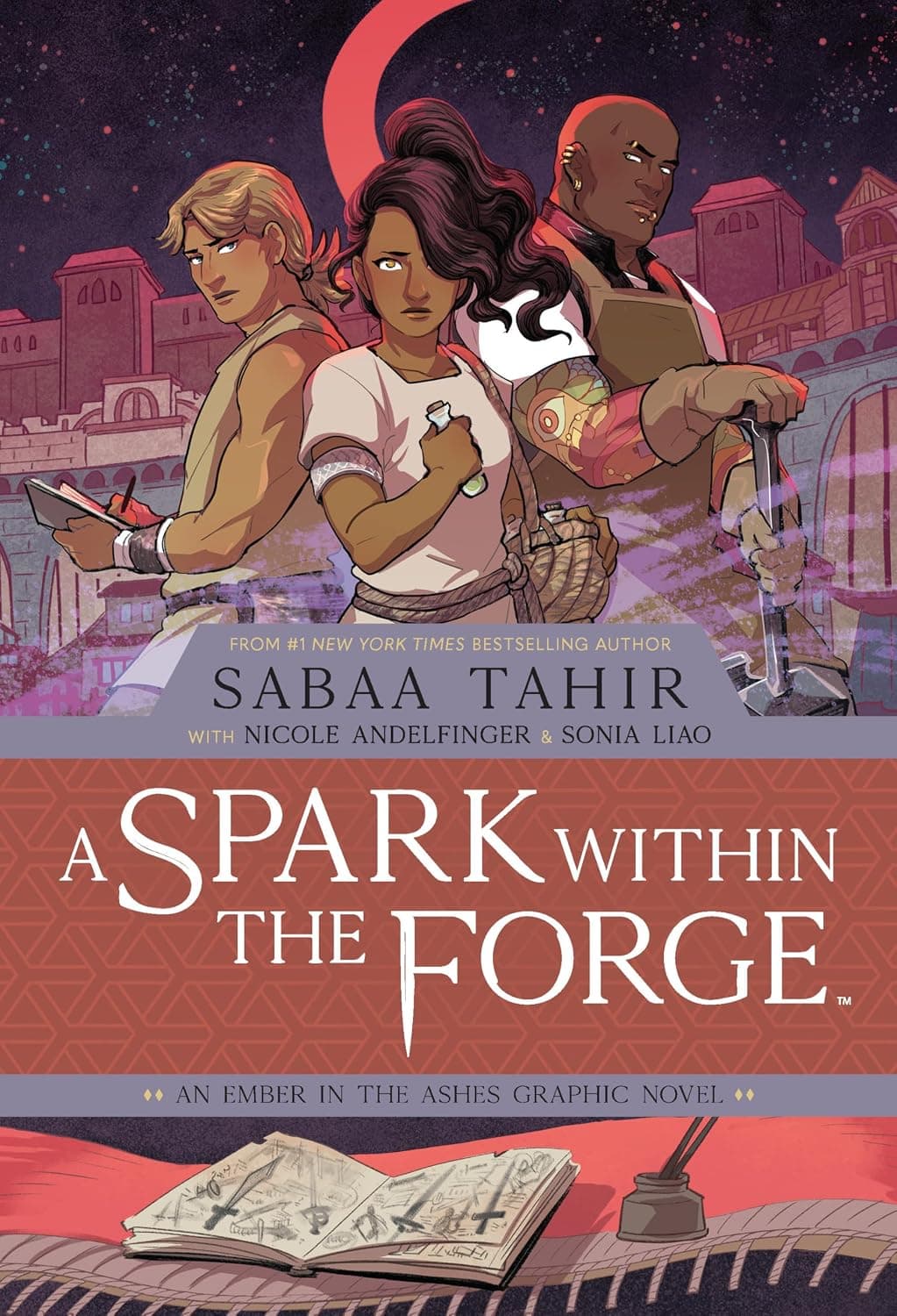 کتاب جرقه ای درون کوره (A Spark Within the Forge) نسخه انگلیسی PDF | صبا طاهر