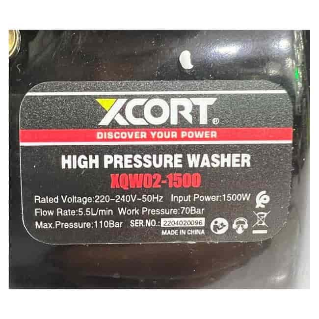 کارواش دینامی 1500 وات اکسکورت XQW-02-1500 — تصویر ۵