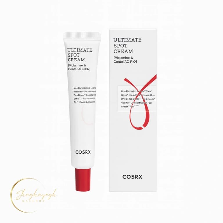 کرم موضعی ضدجوش و ترمیم‌کننده سنتلا زینک کوزارکس ۳۰ میل COSRX Ultimate Spot Cream