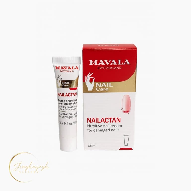 کرم تغذیهکننده ناخن آسیبدیده ماوالا Nailactan حجم ۱۵ میل